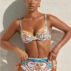 Colorful Women's Swimwear Set